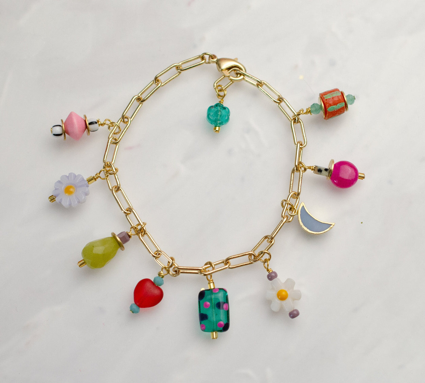 Ladybird Charm Braclet