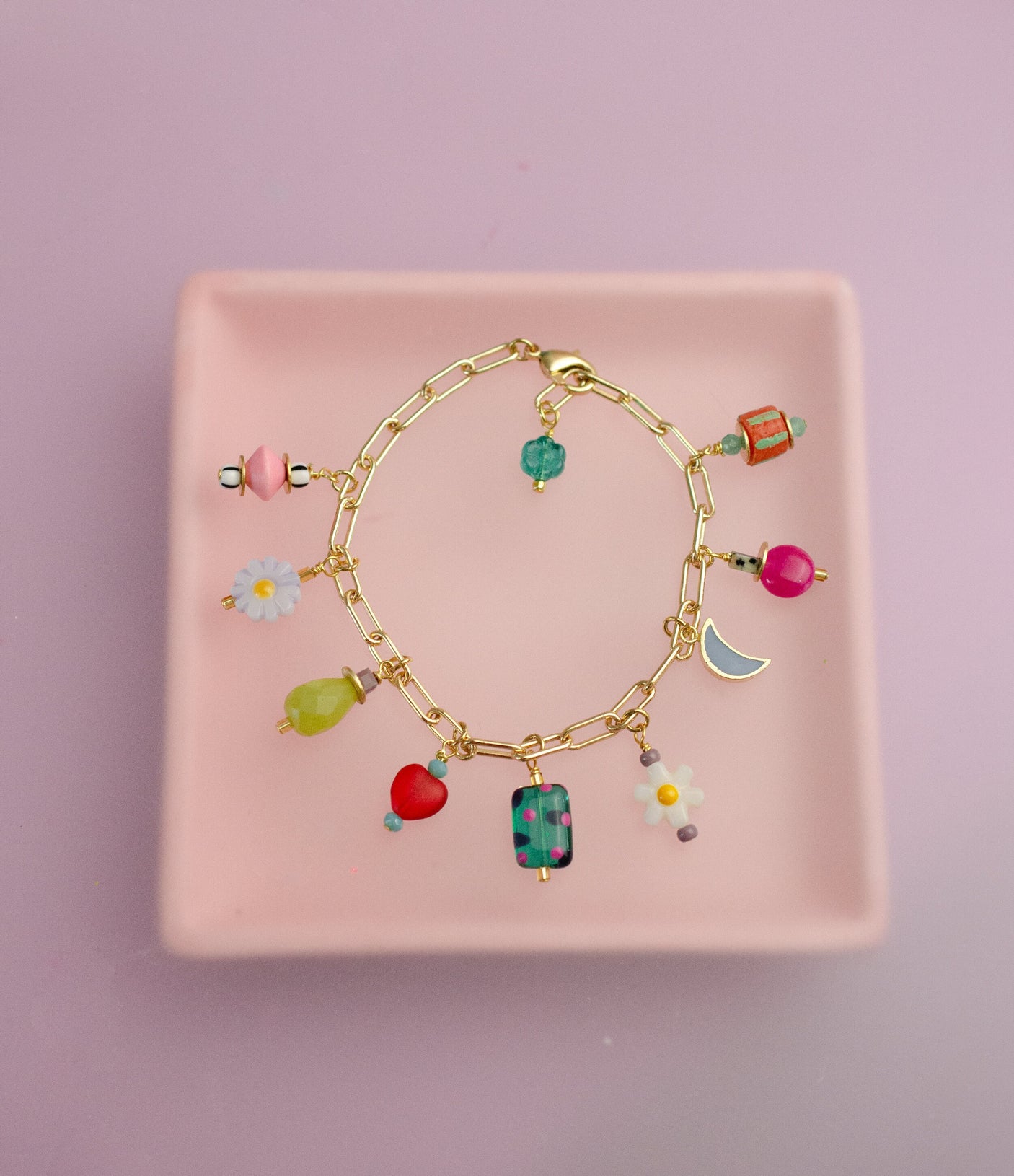 Ladybird Charm Braclet