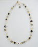 Black and white Beaded Necklace