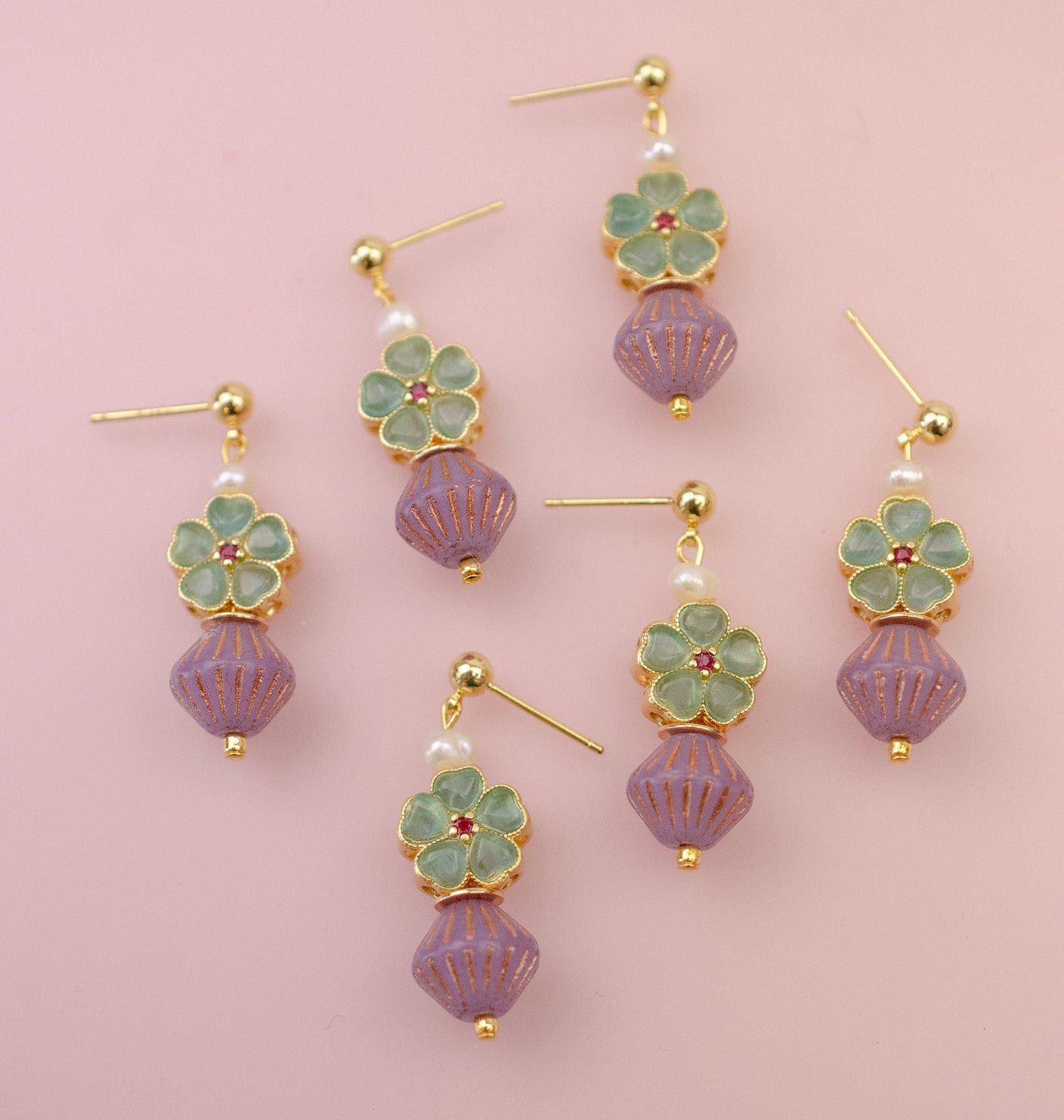 Haley Flower Earrings