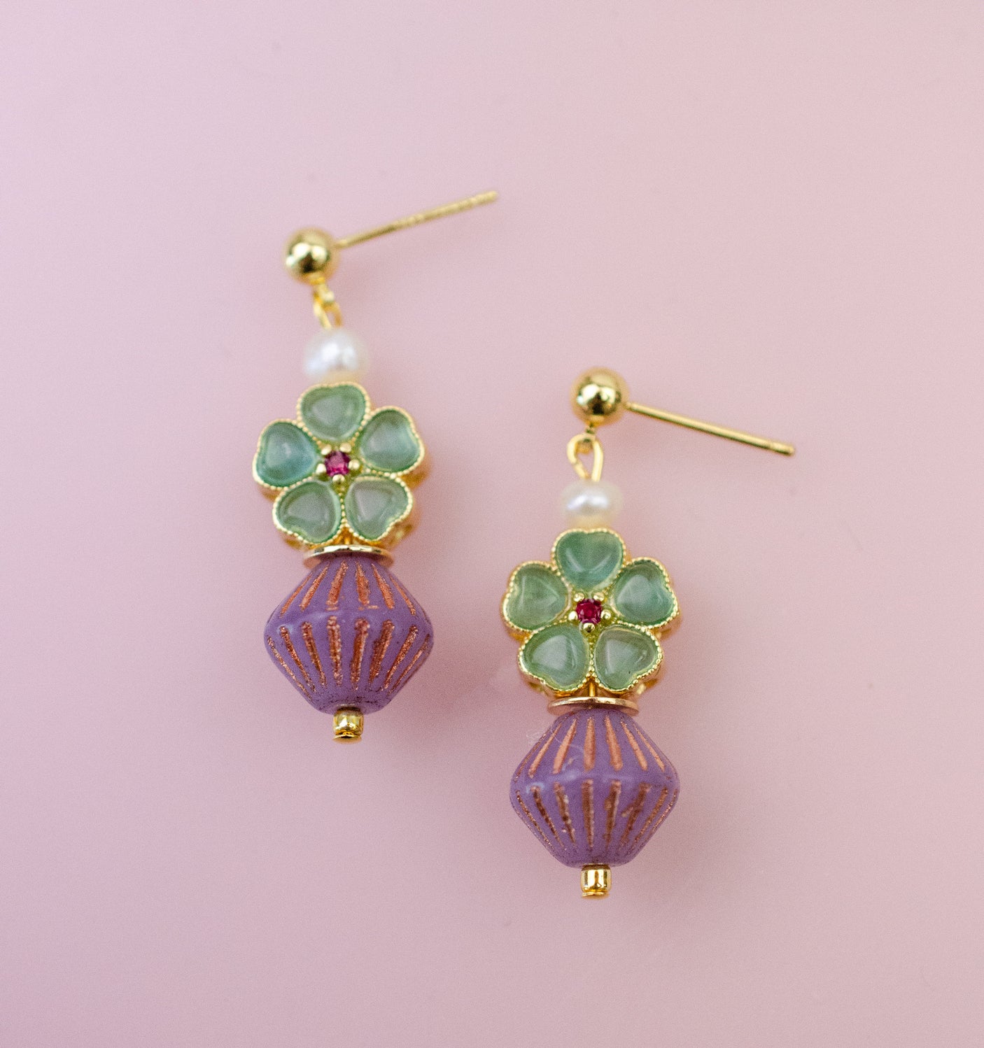 Haley Flower Earrings