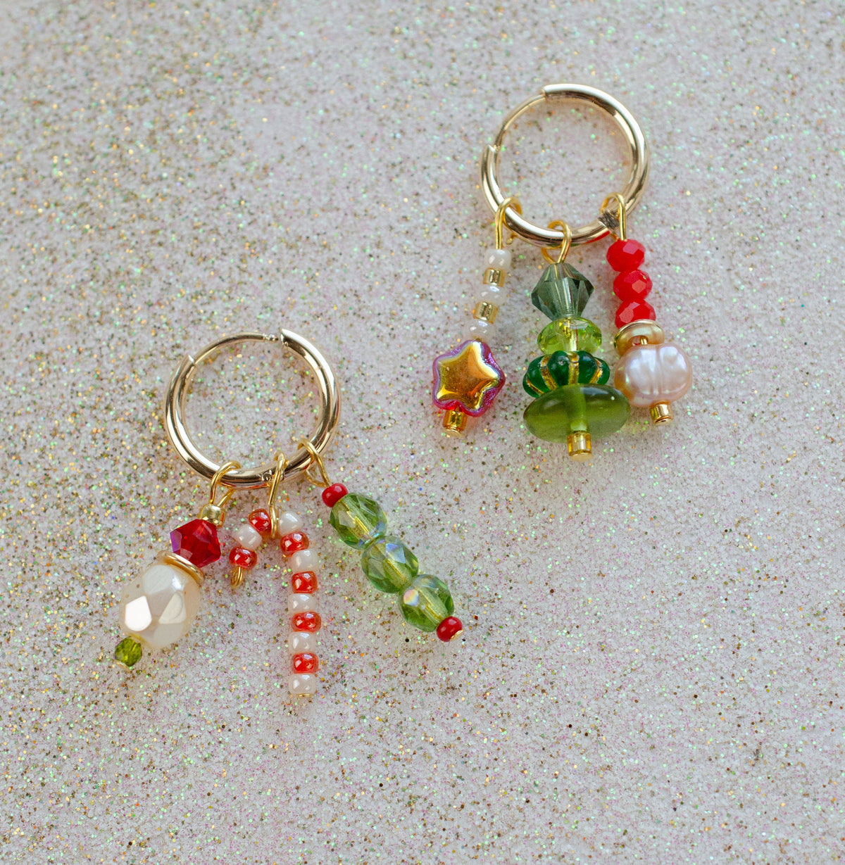Mix and Match Christmas Charm Earrings