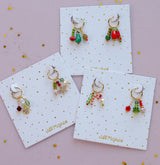Mix and Match Christmas Charm Earrings