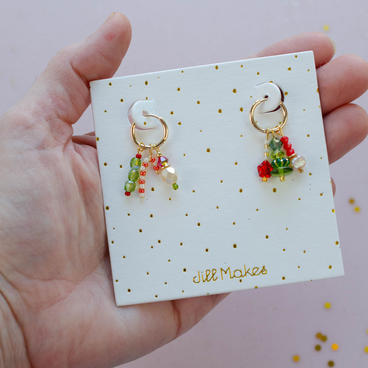 Mix and Match Christmas Charm Earrings