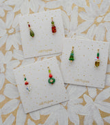 Holly Christmas Mix and Match Earrings