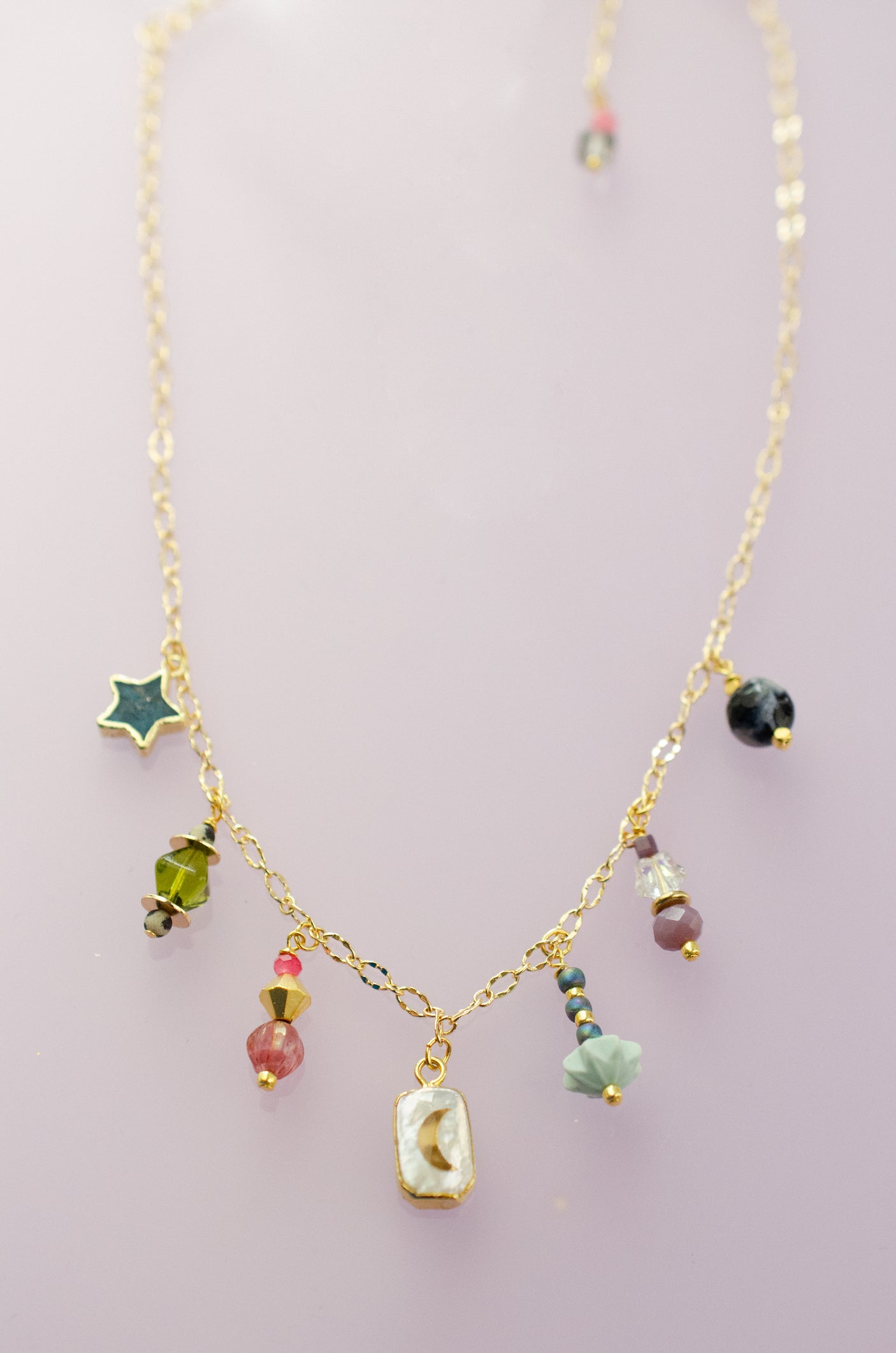 Atlas Charm Necklace