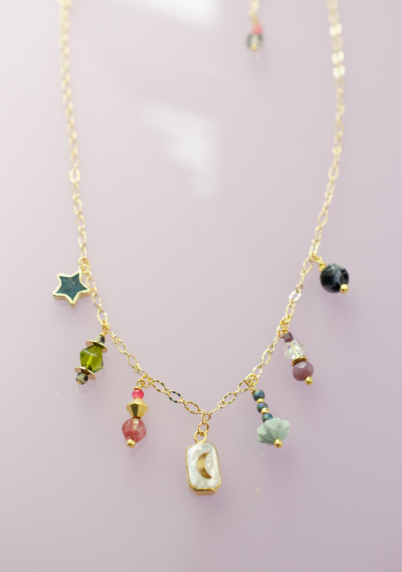 Atlas Charm Necklace