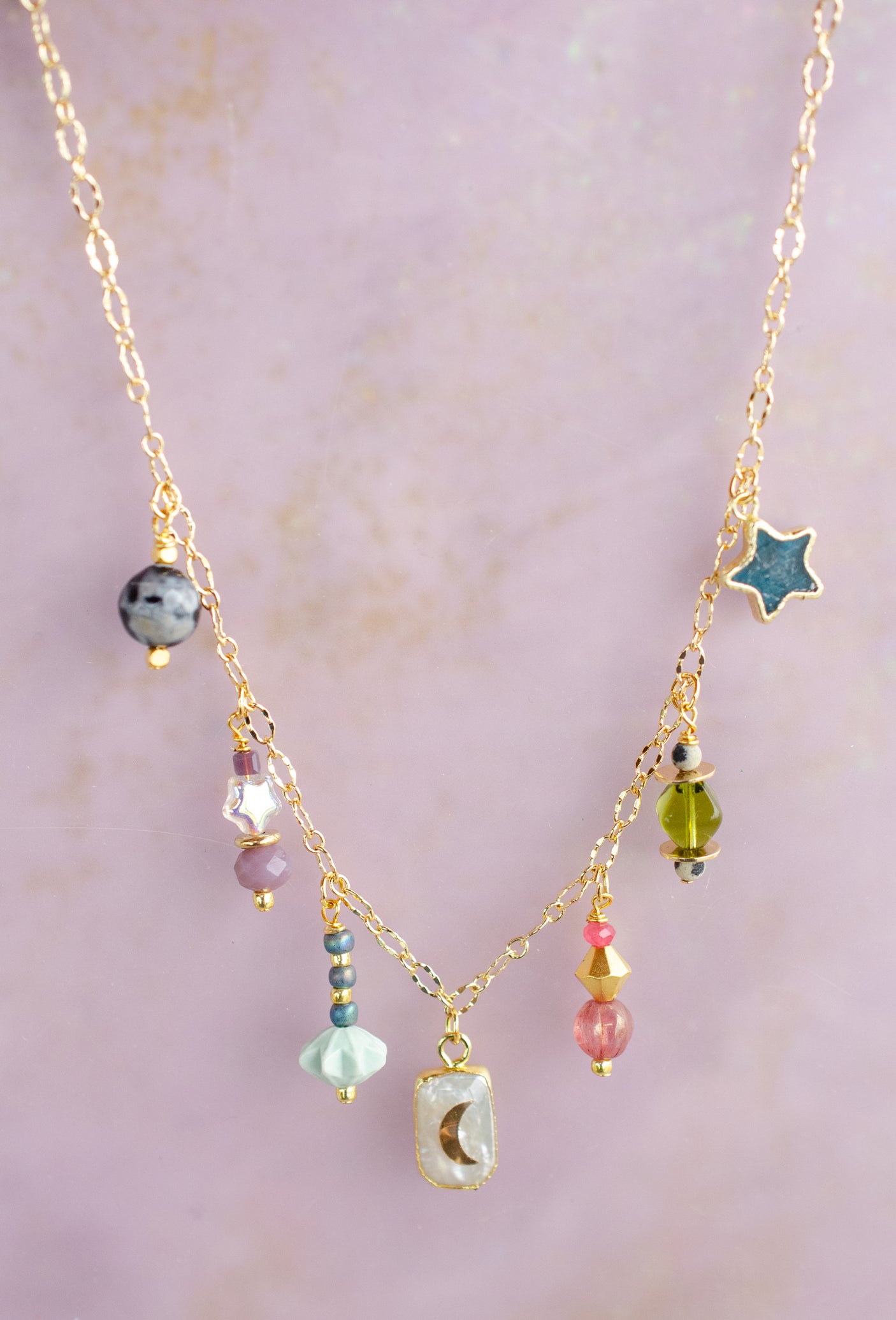 Atlas Charm Necklace