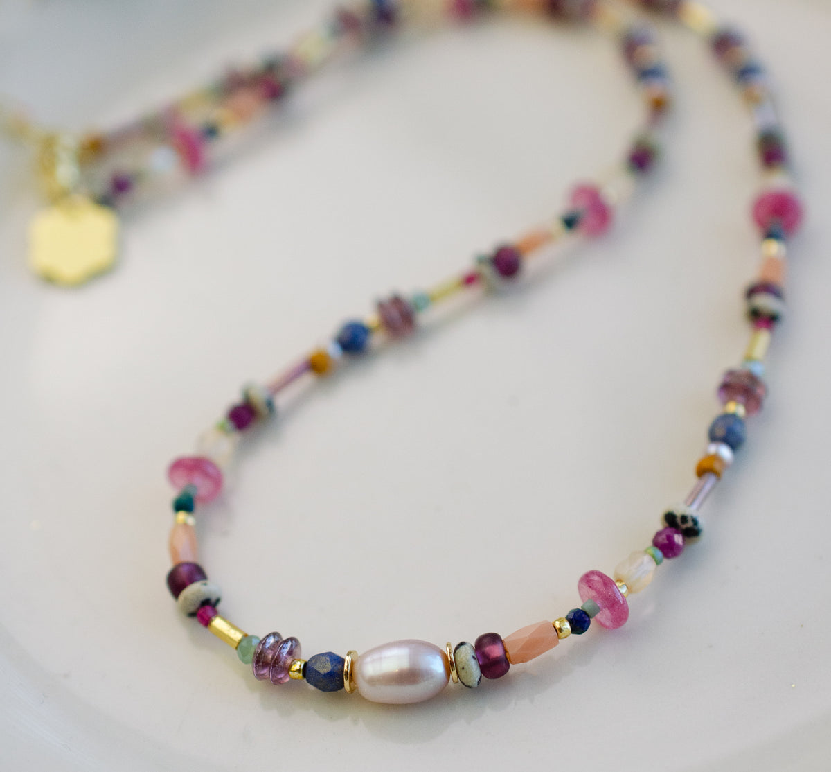 Estelle Beaded Necklace