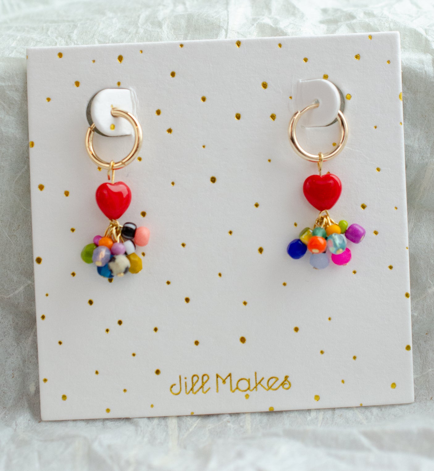Candy Heart Earrings