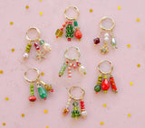 Mix and Match Christmas Charm Earrings
