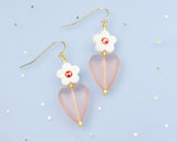 Freya Heart Earrings