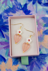 Freya Heart Earrings