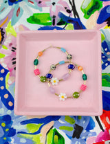Maxi Beaded Hoops