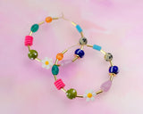 Maxi Beaded Hoops