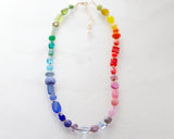 Rainbow Beaded Necklace