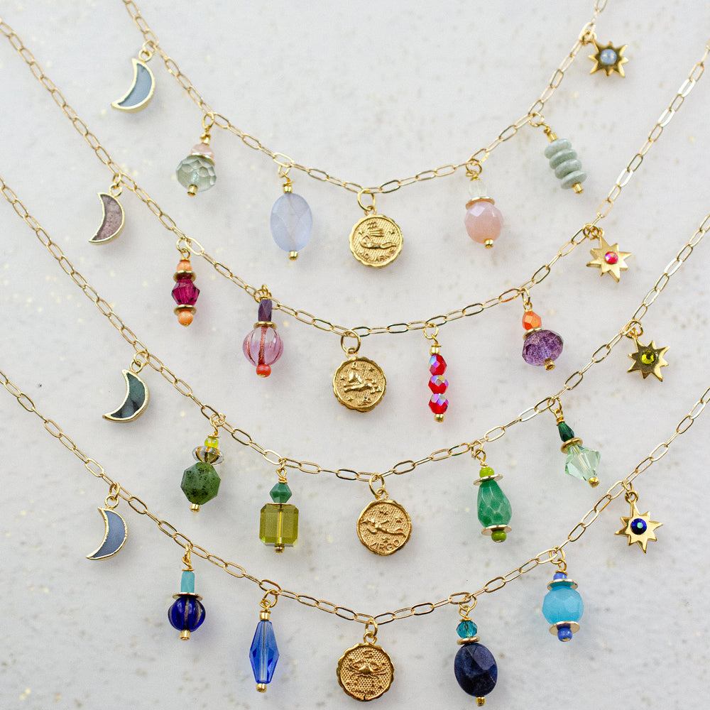 Zodiac Air Charm Necklace