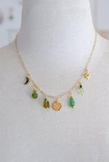 Zodiac Earth Charm Necklace