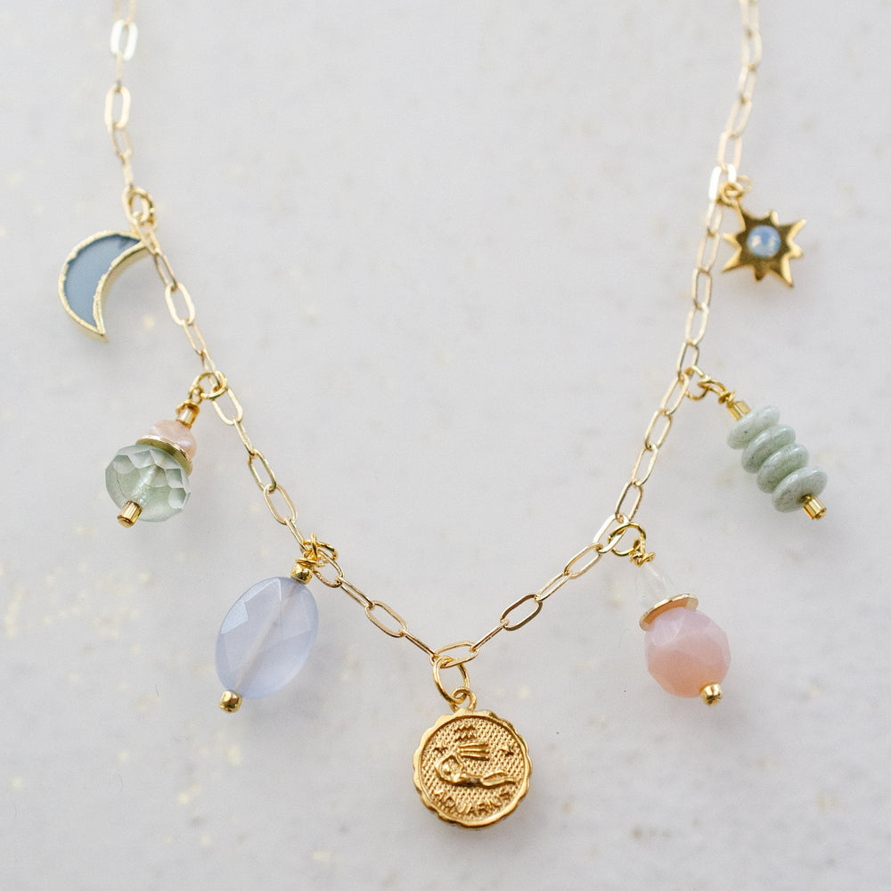 Zodiac Air Charm Necklace