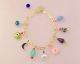 Vienna Initial Charm Bracelet