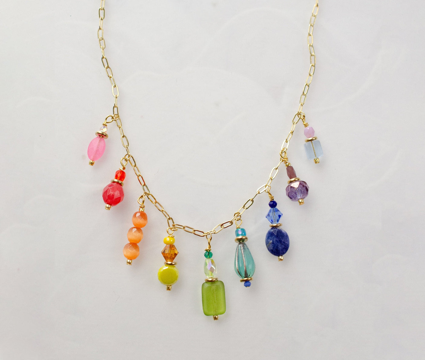 Mosaic Charm Necklace
