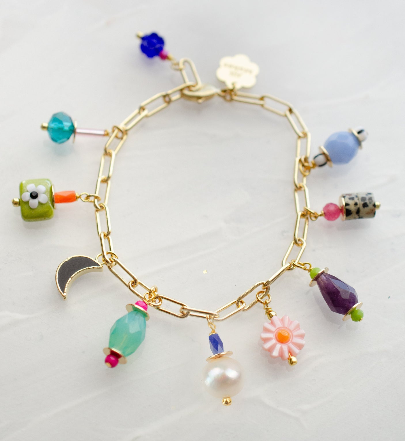 Vienna Initial Charm Bracelet