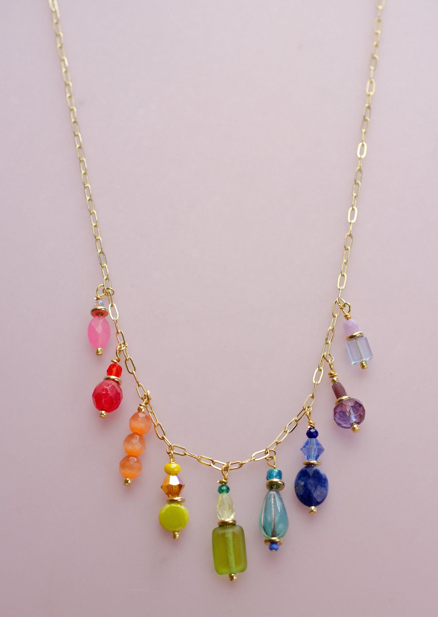 Mosaic Charm Necklace