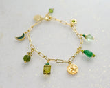 Zodiac Earth Charm Bracelet