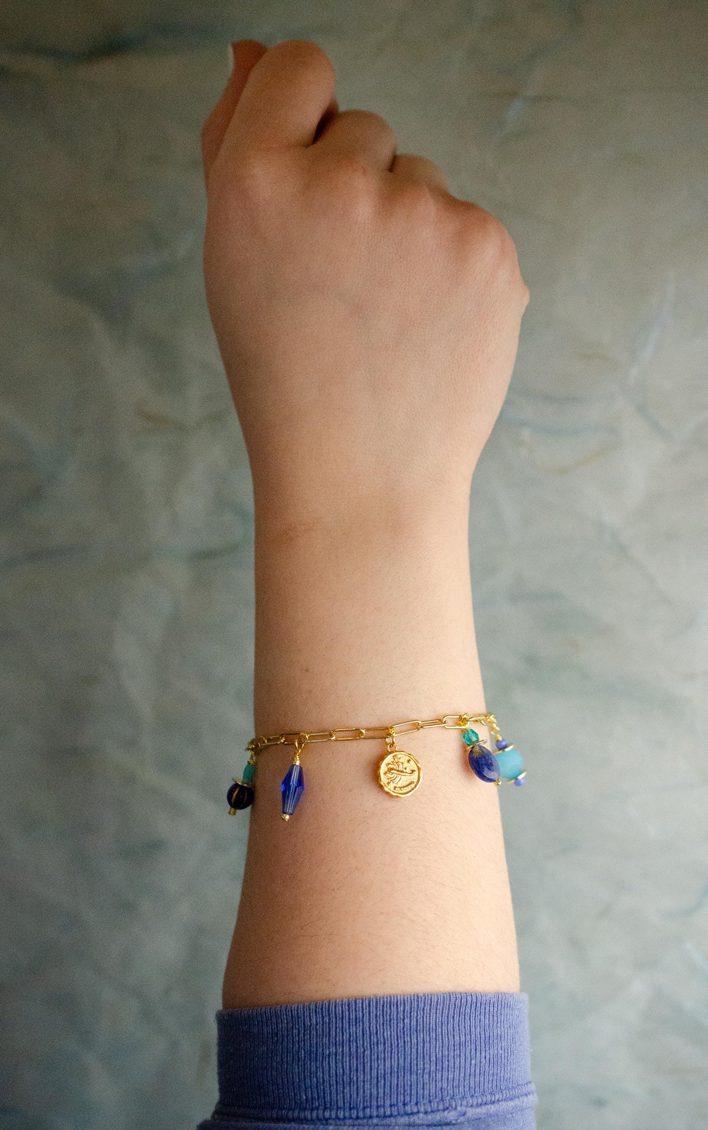Zodiac Water Charm Bracelet
