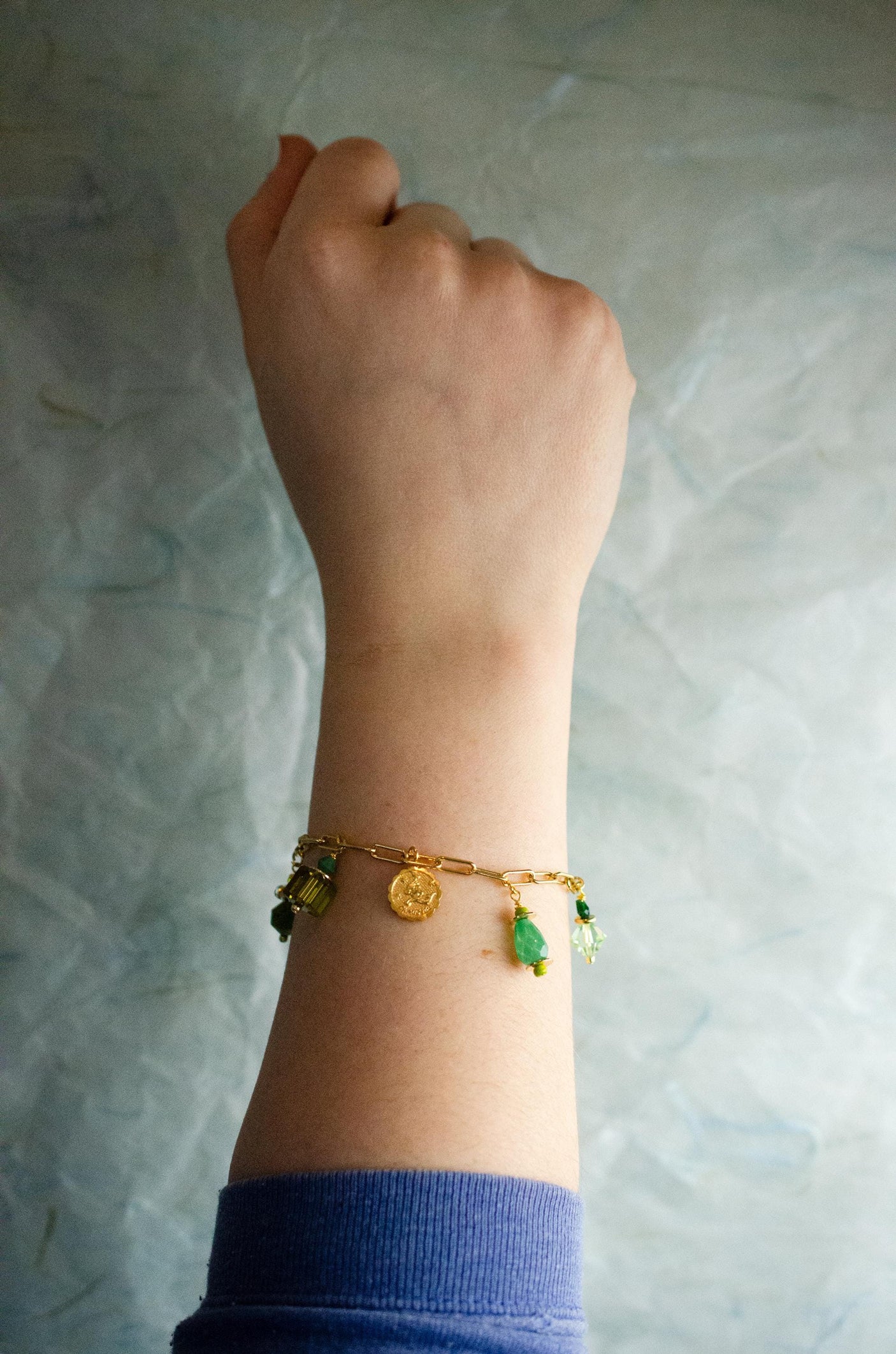 Zodiac Earth Charm Bracelet