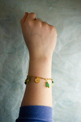 Zodiac Earth Charm Bracelet