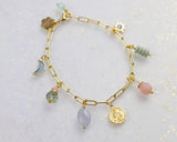 Zodiac Air Charm Bracelet