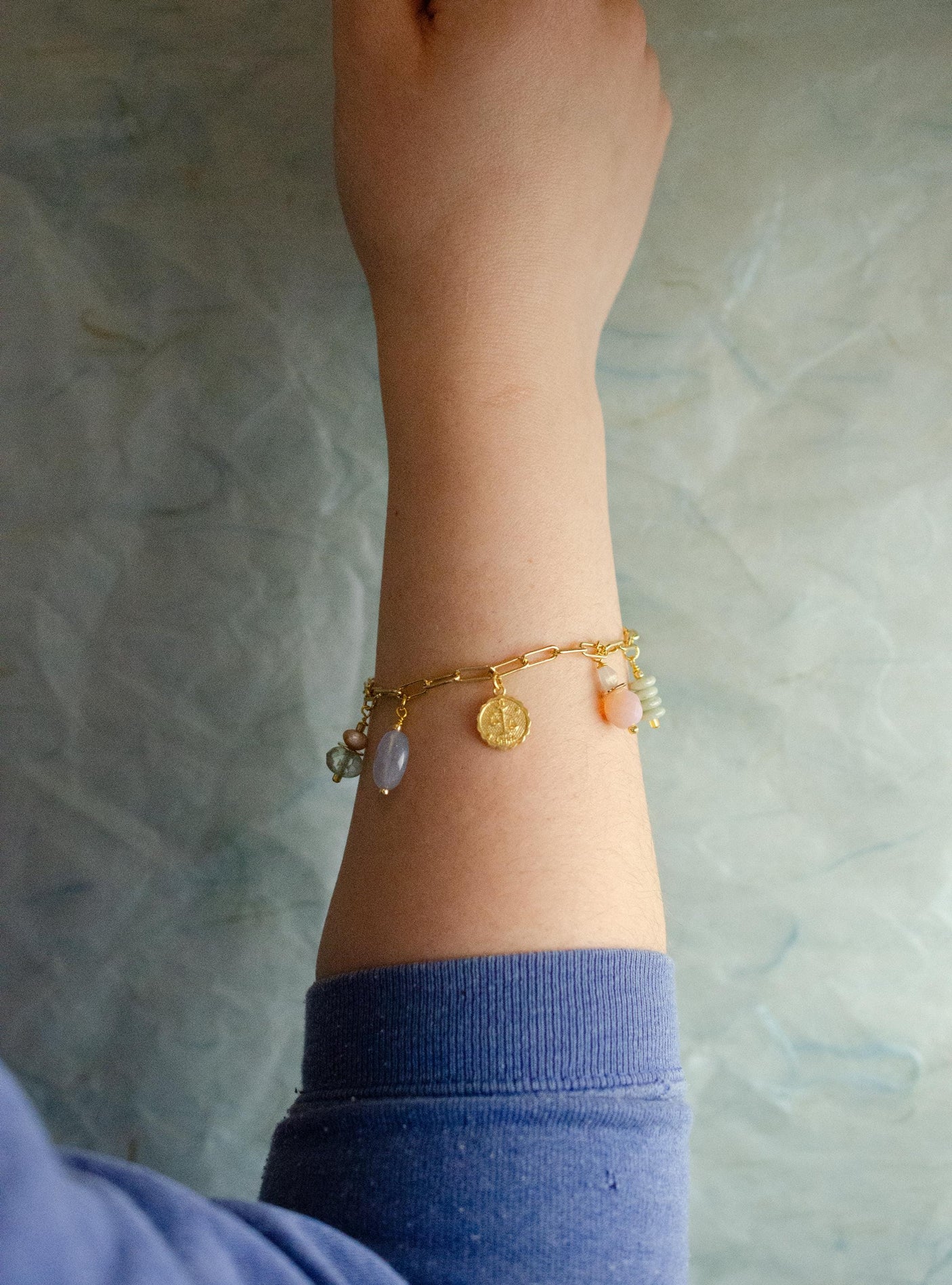 Zodiac Air Charm Bracelet