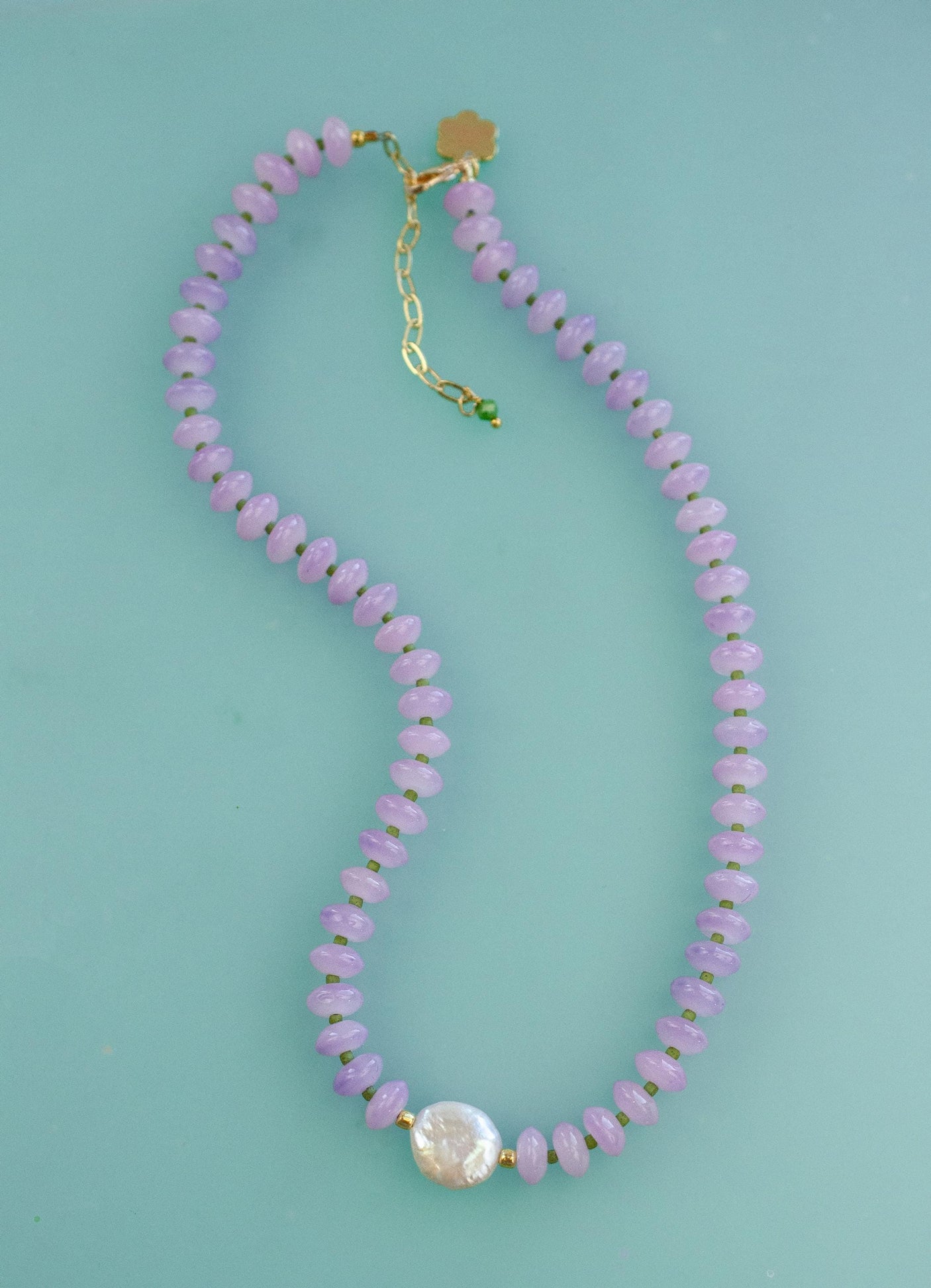 Dew Drop Beaded Necklace
