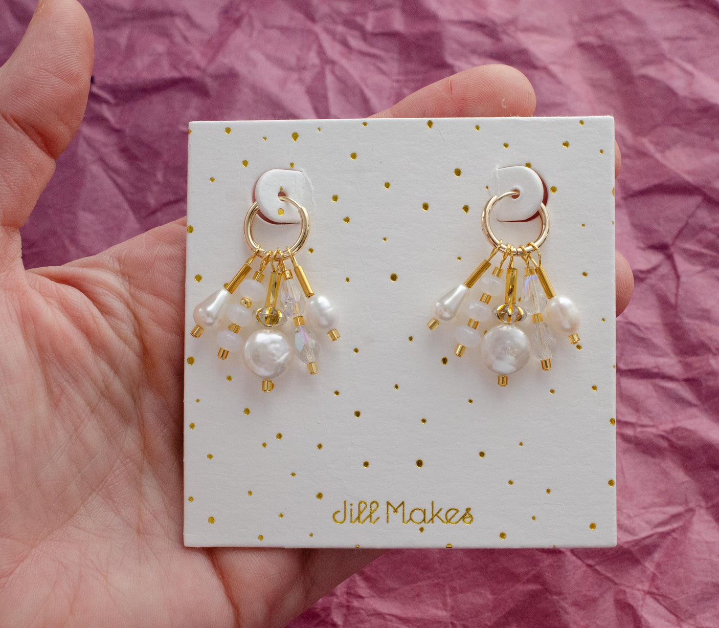 Riviera Pearl Earrings