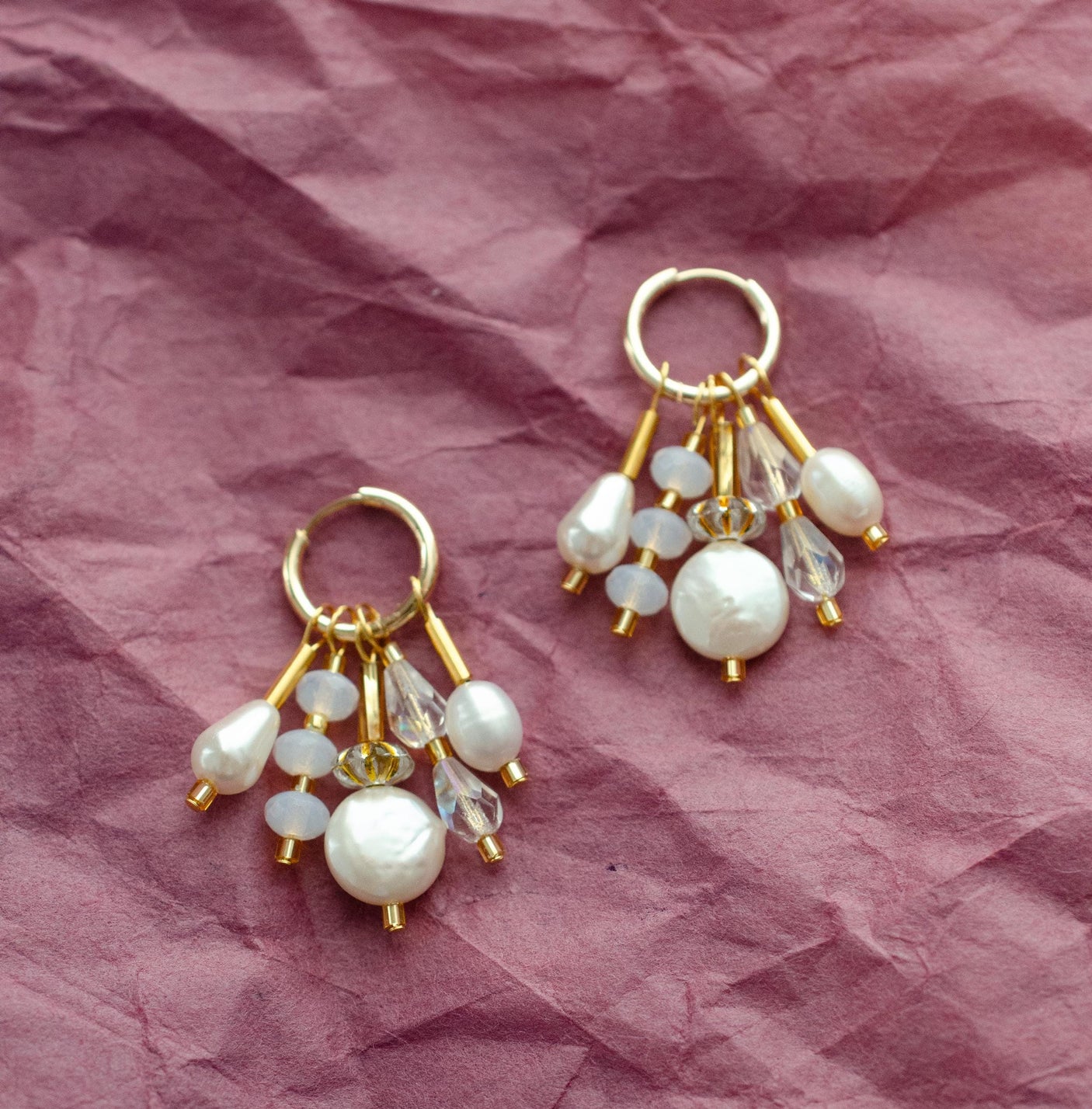Riviera Pearl Earrings