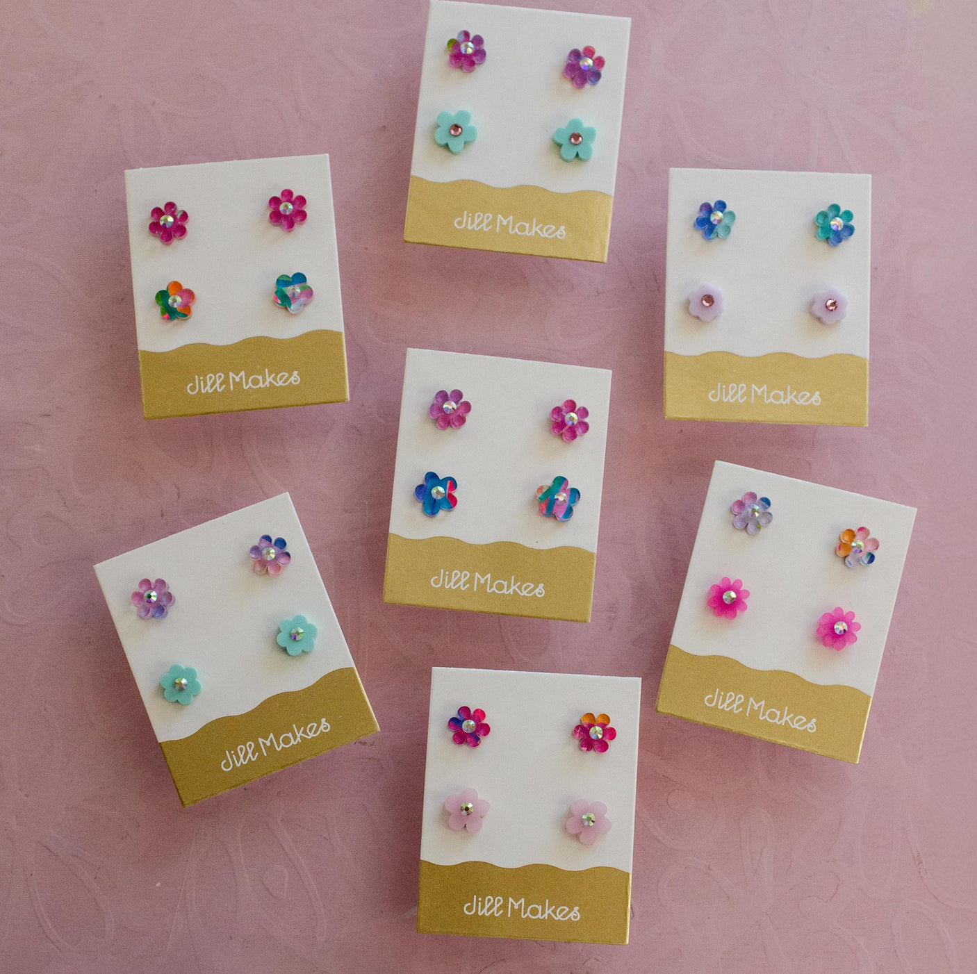 Mini Bloom Stud Earrings