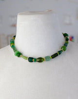 Fern Beaded Necklace