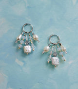 Moonfall Silver Earrings