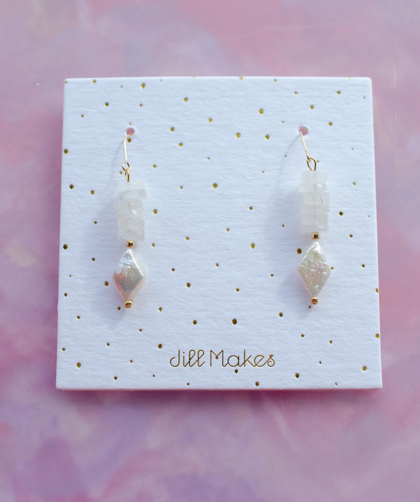 Veil Pearl Earrings