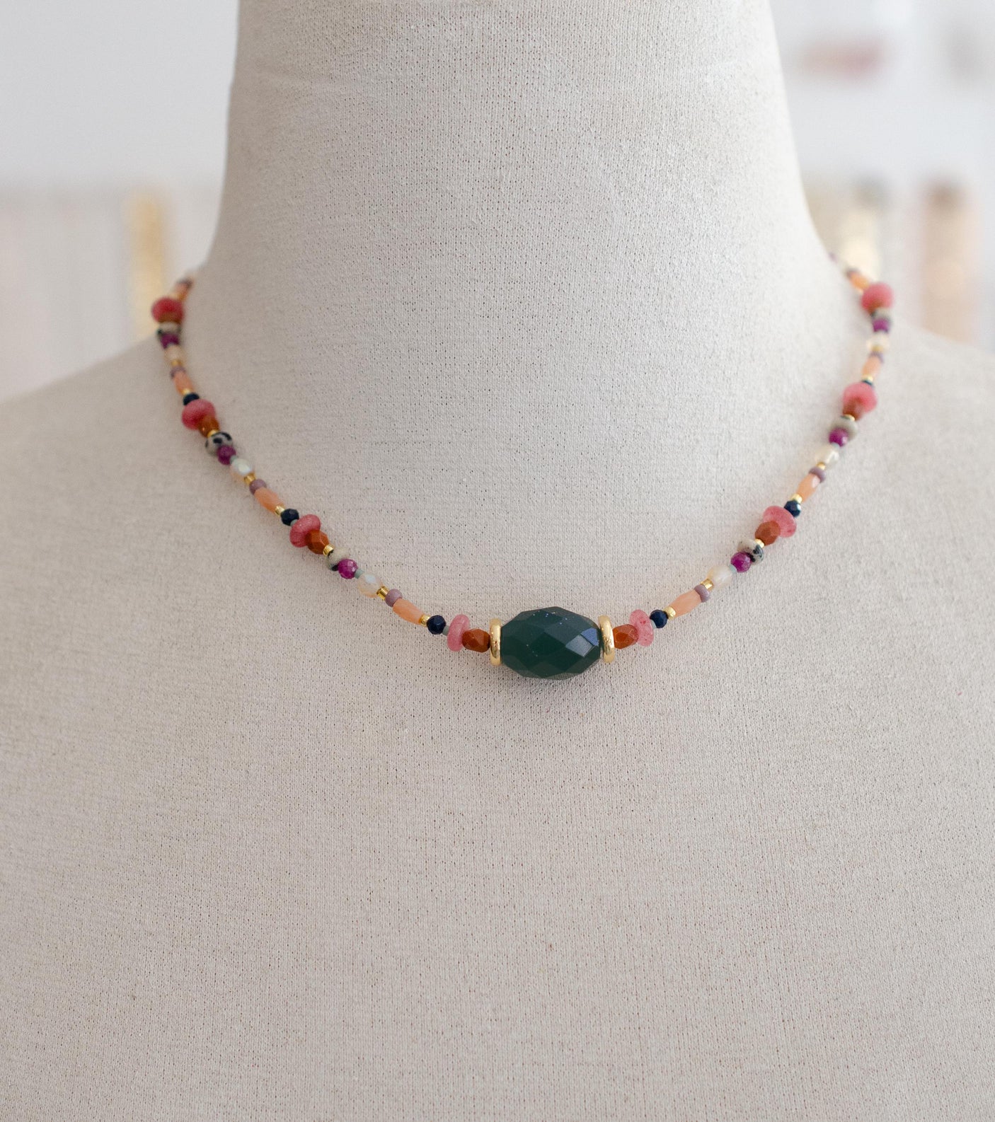 Estelle Beaded Necklace