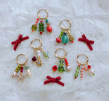 Mix and Match Christmas Charm Earrings