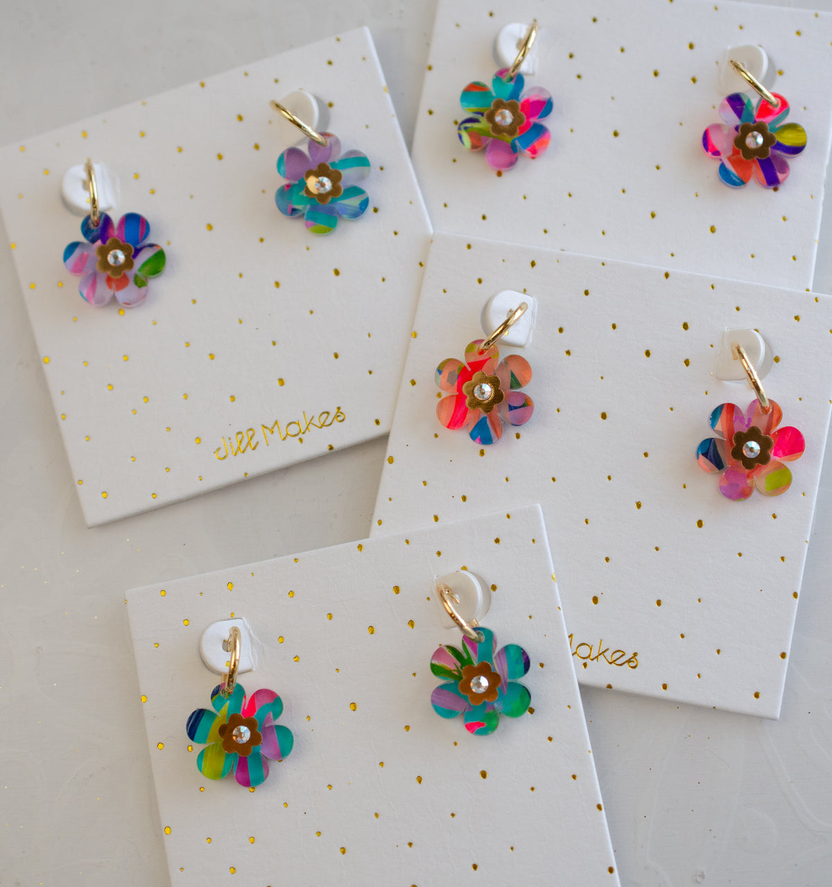Polly Flower Earrings