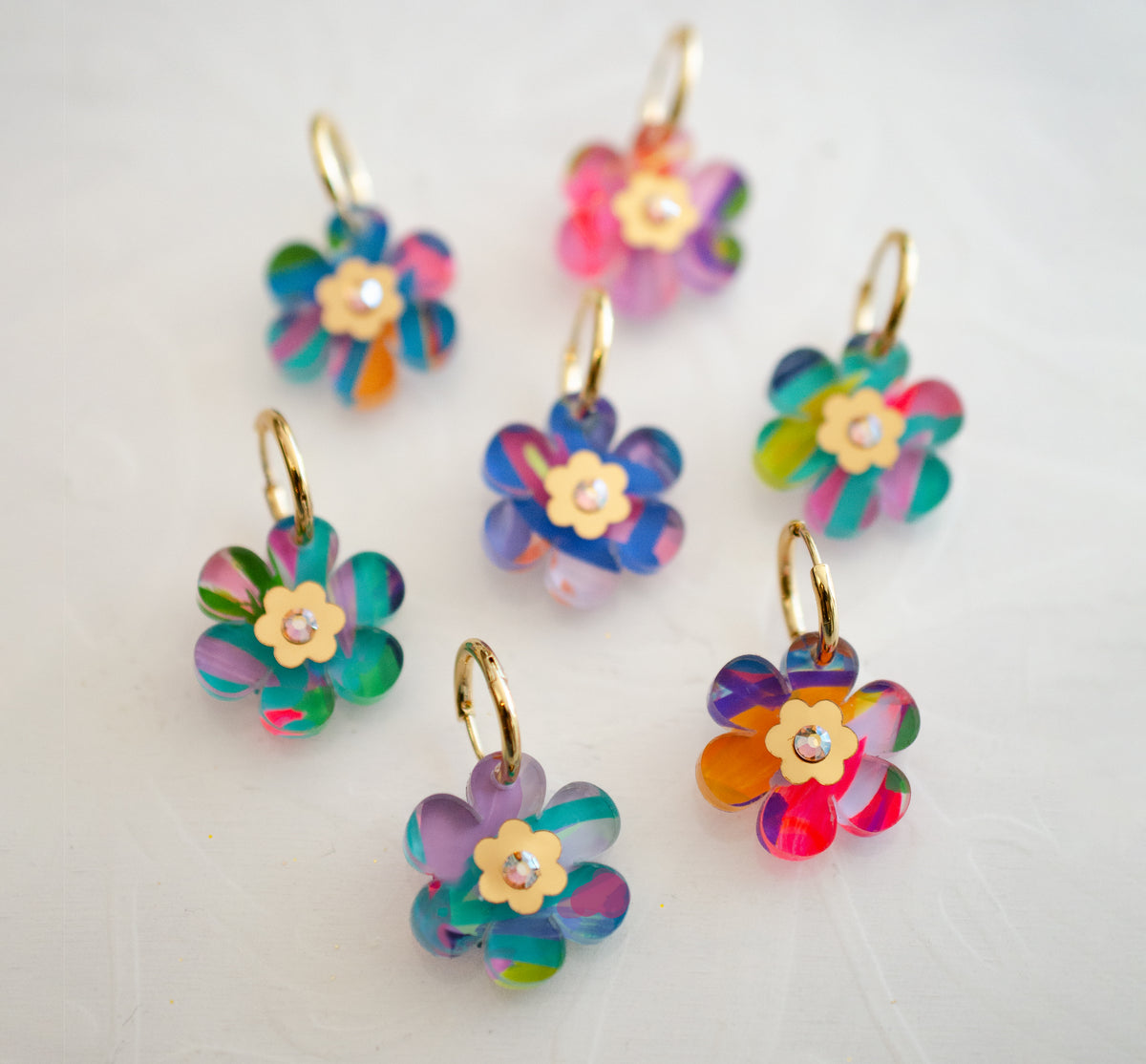 Polly Flower Earrings