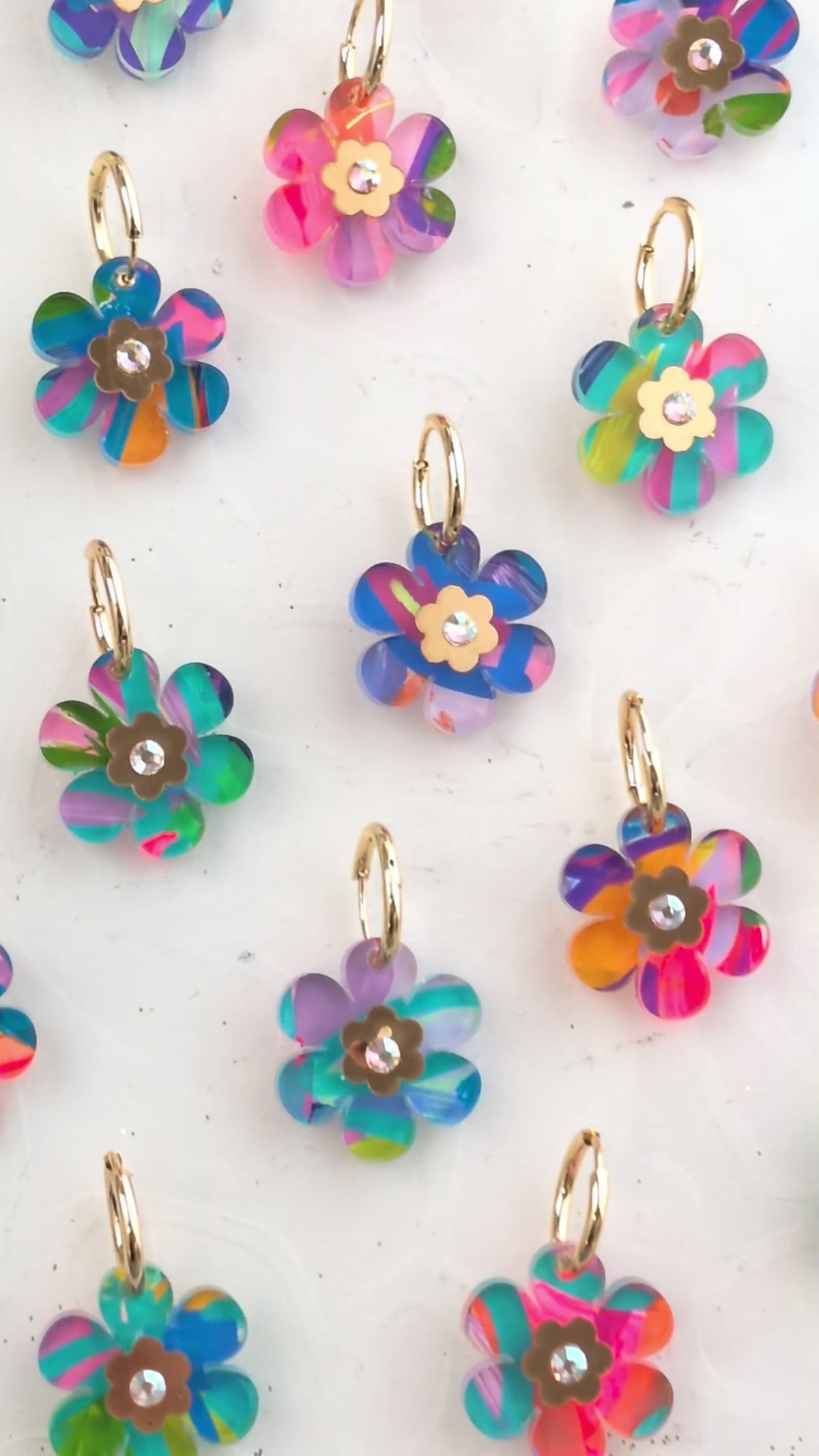 Polly Flower Earrings