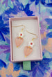 Freya Heart Earrings