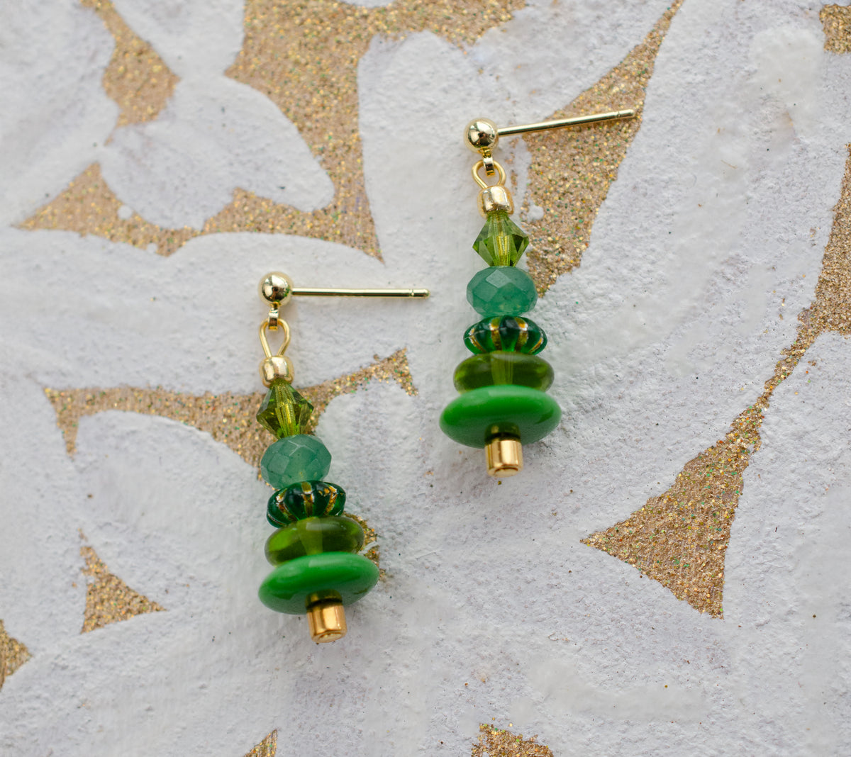 Holly Christmas Mix and Match Earrings