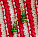 Holly Christmas Mix and Match Earrings