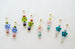 Glass Flower Earrings