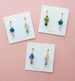 Glass Flower Earrings